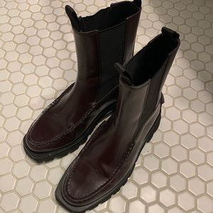Hereu Burgundy Boots 38